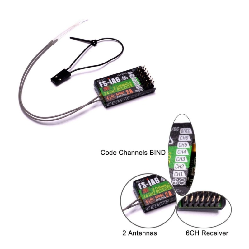 Flysky FS-IA6 Receiver 6CH Dua - Drone Battery Plate 리뷰 및 가격