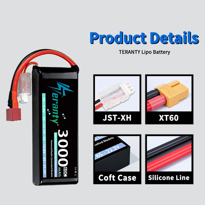 TERANTY 2S 3000mAh Lipo Batter - Drone Battery Lipo 리뷰 및 가격