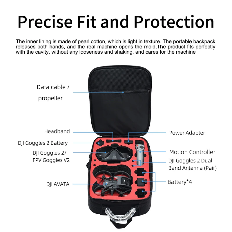 Portable Case Backpack Nylon W - Drone Battery Bag 리뷰 및 가격