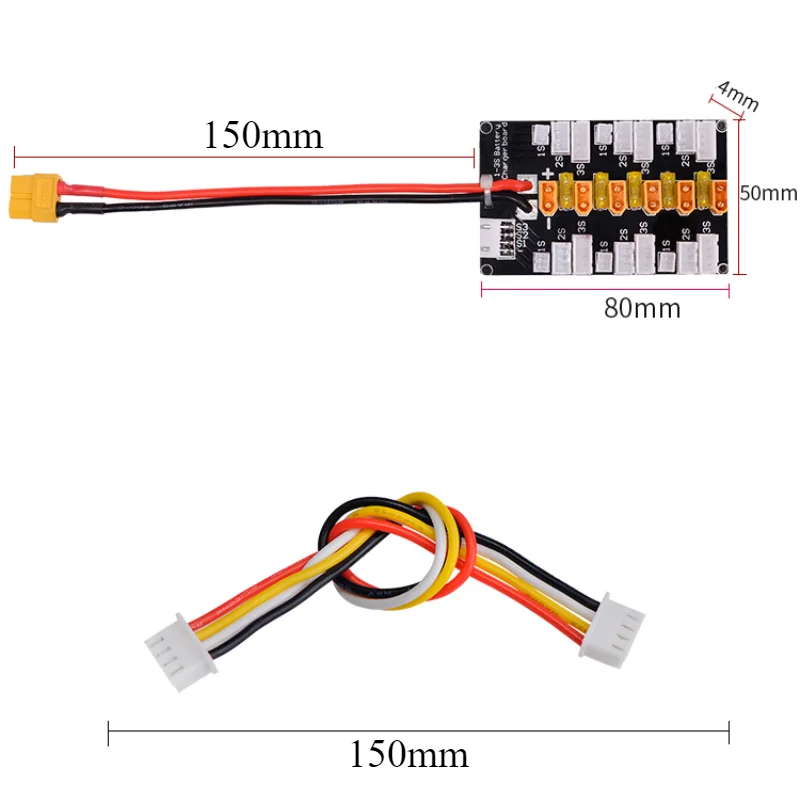1-5Pcs 1S-3S 20A XT30 Plug Lip - Drone Battery Parallel Board 리뷰 및 가격