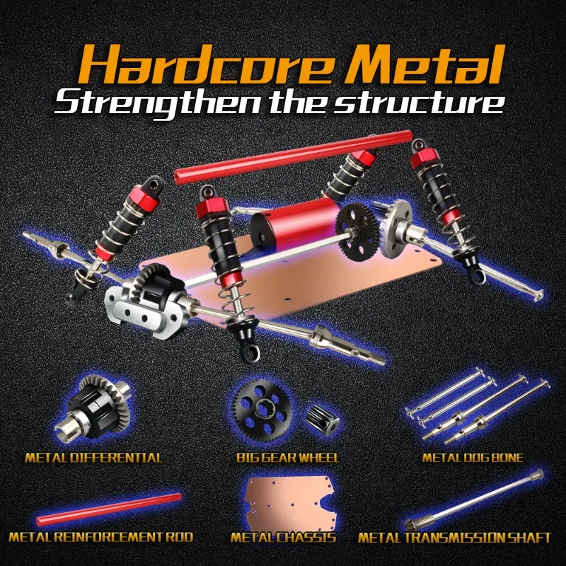 100km/h High-speed 4WD Rc Cars - Drone Battery Alarm 리뷰 및 가격