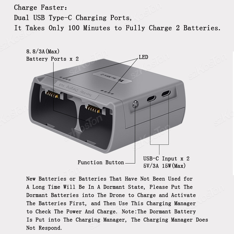 For DJI Mini 4K/MINI 2/Mini 2  - Drone Battery Smart 리뷰 및 가격