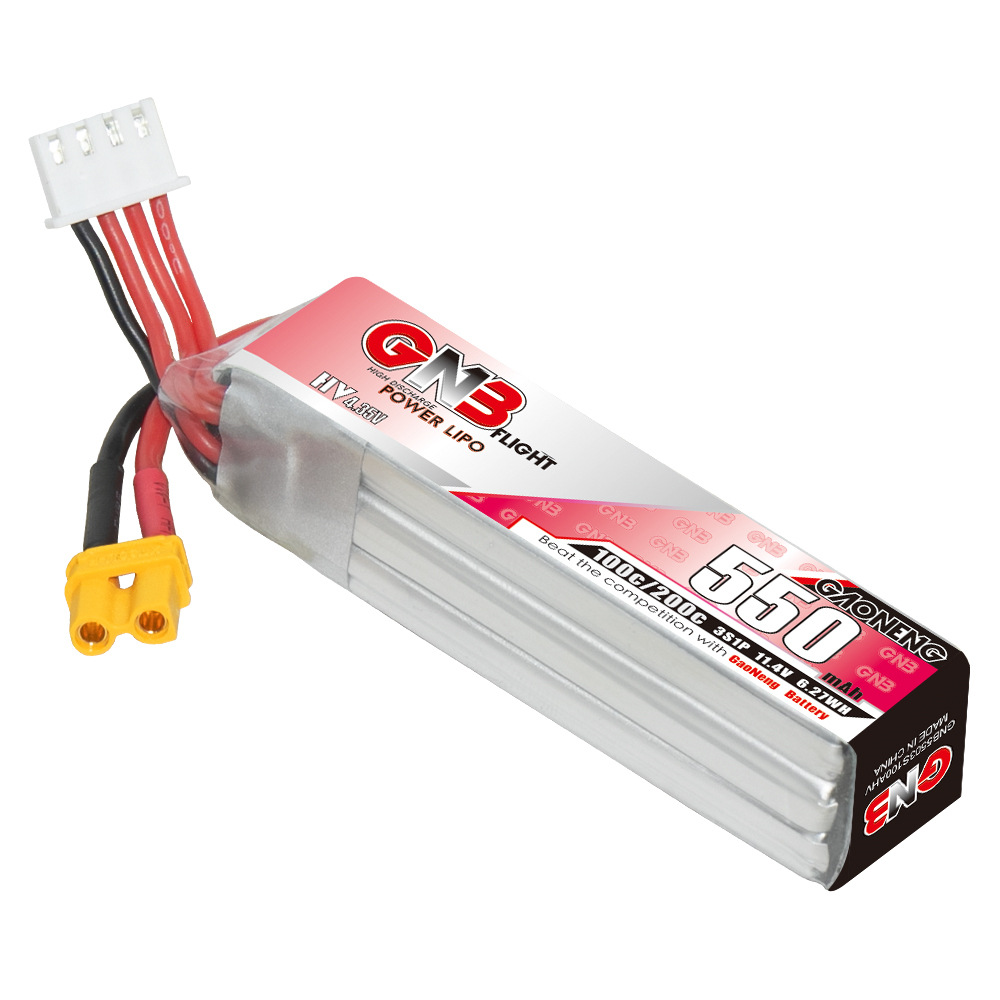 GNB HV 11.4V 550mAh 100C/200C  - Drone Battery 3S 리뷰 및 가격