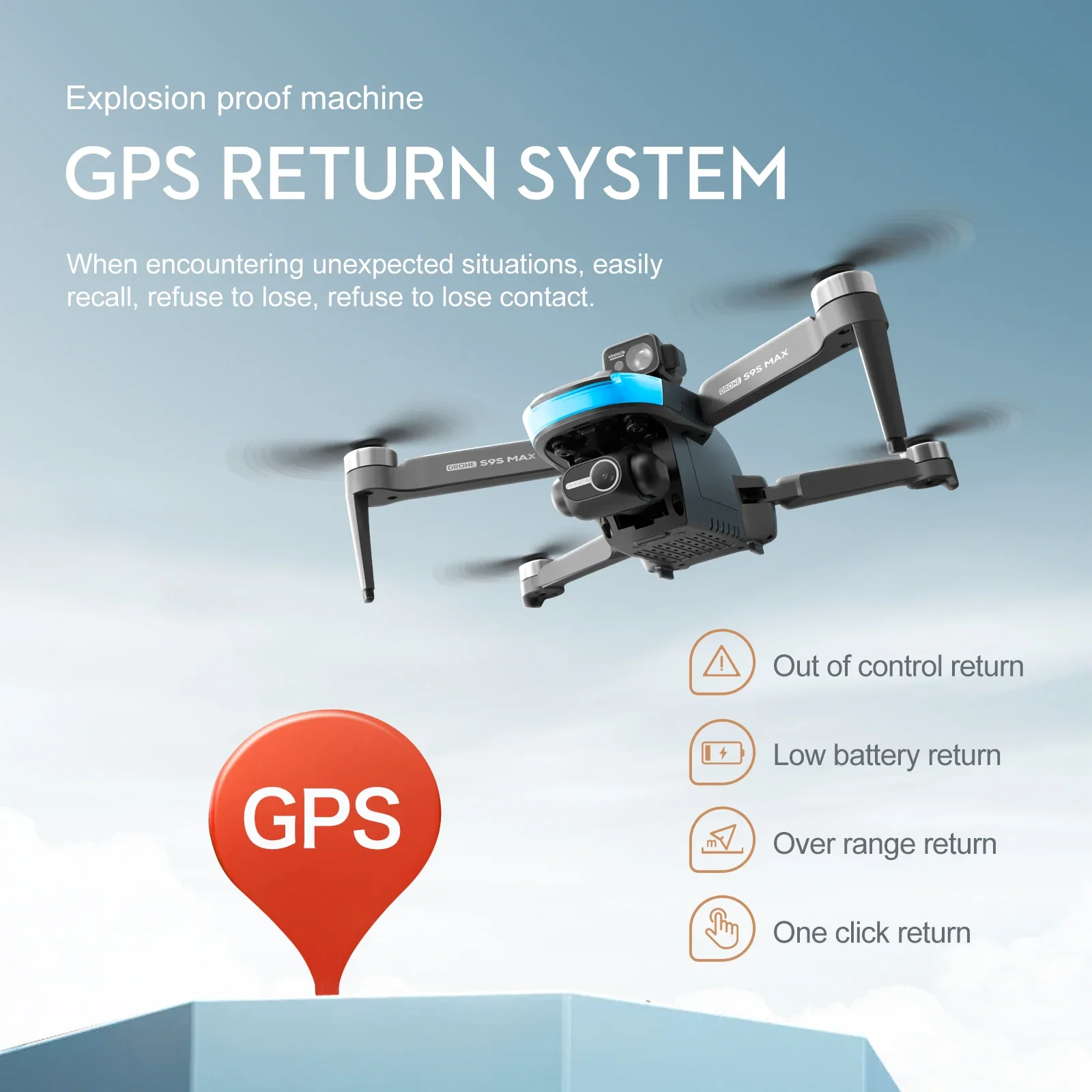 NEW S9S MAX MINI Drone 4K 2-Ax - Drone Battery Box 리뷰 및 가격