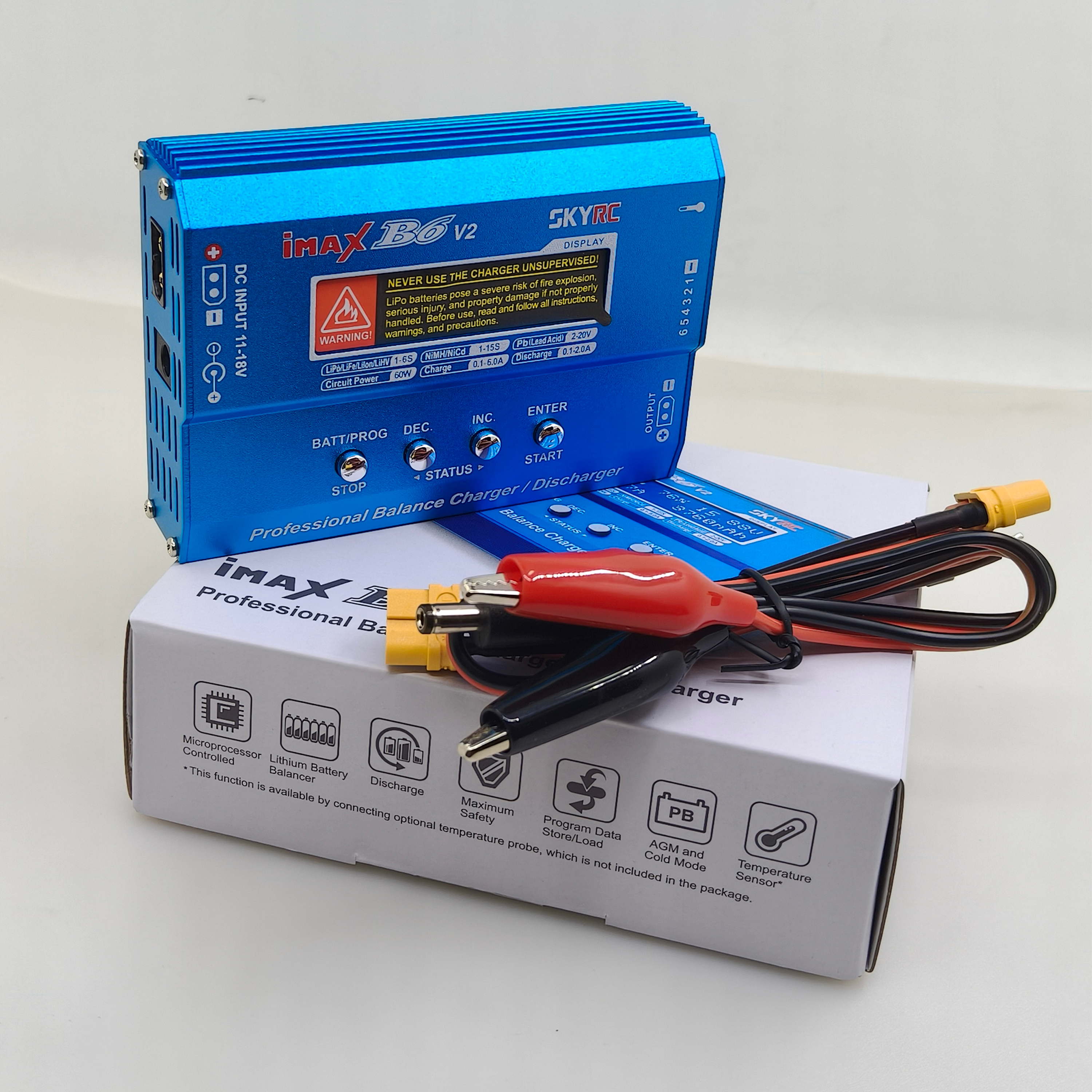 IMAX B6 / B6AC 80W T/XT60plug  - Drone Battery Charger 리뷰 및 가격
