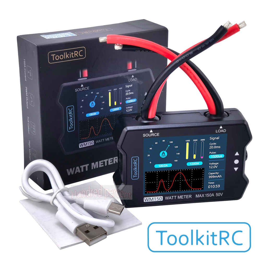 ToolkitRC WM150 150A 50V Watt  - Drone Battery Voltage Checker 리뷰 및 가격