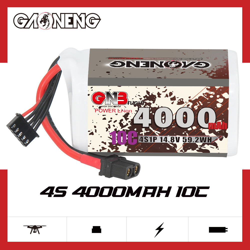 GNB 4000mAh 4S 14.8V 10C 20C W - Drone Battery Li-Ion 리뷰 및 가격