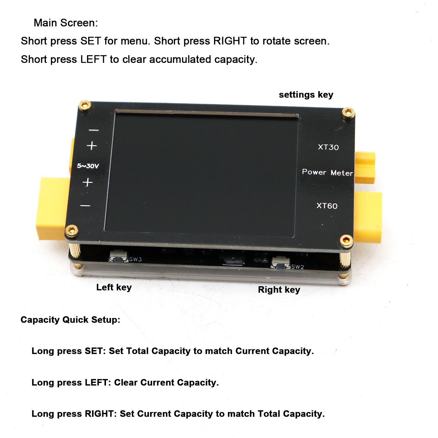 2.4Inch Display Power Meter XT - Drone Battery Voltage Checker 리뷰 및 가격