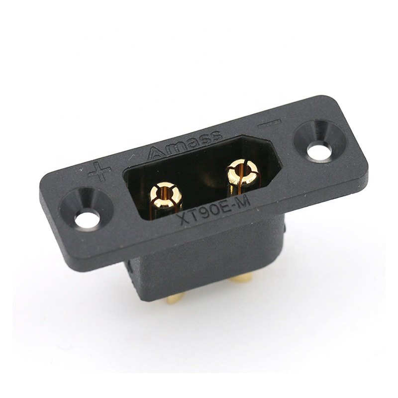 30PCSAmass Black XT90E-M Panel - Drone Battery Connector 리뷰 및 가격
