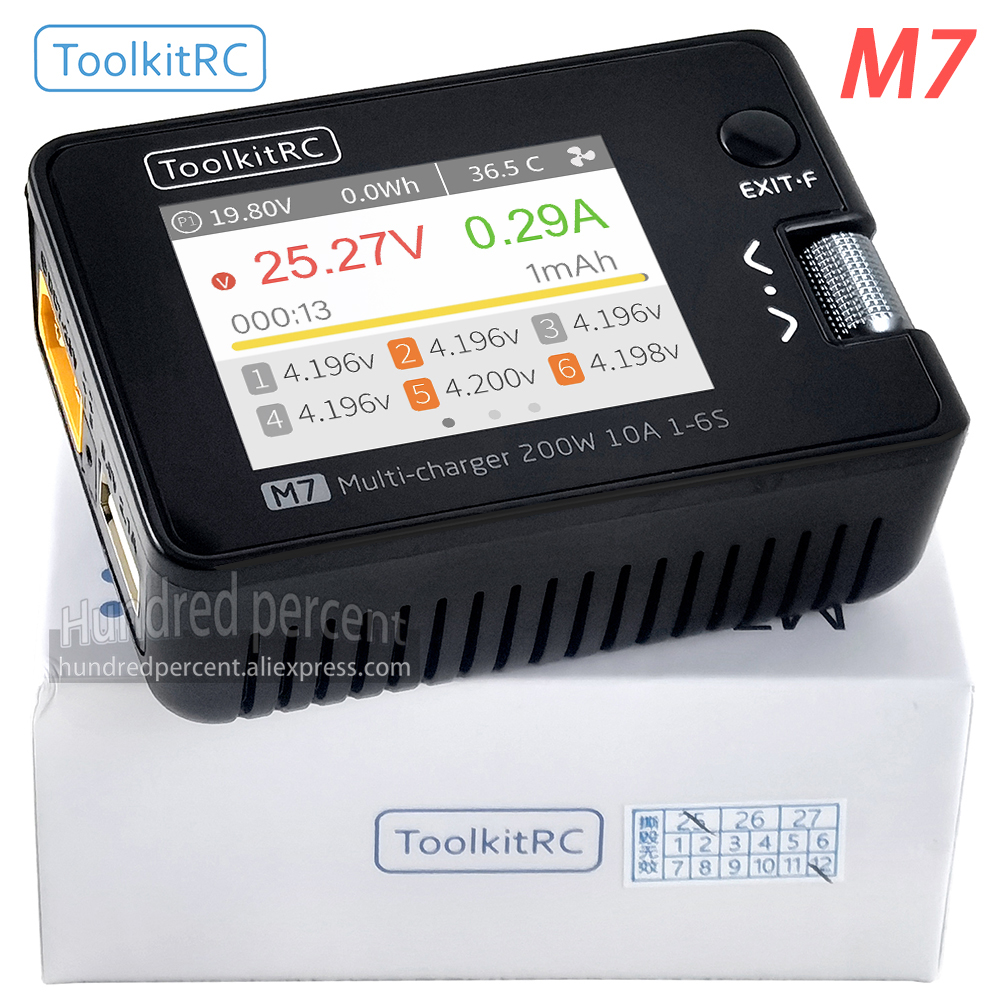 ToolkitRC M7 Charger Intellige - Drone Battery Voltage Checker 리뷰 및 가격