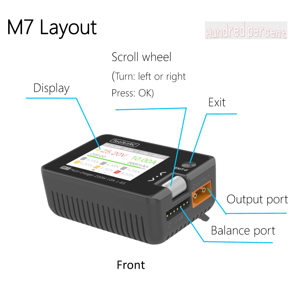 ToolkitRC M7 Charger Intellige - Drone Battery Voltage Checker 리뷰 및 가격