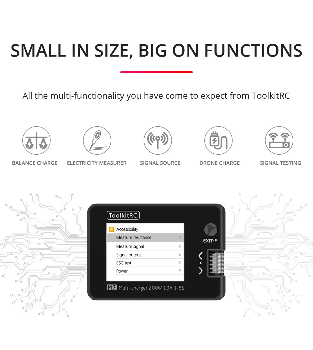 ToolkitRC M7 200W 10A Balance  - Drone Battery Voltage Checker 리뷰 및 가격