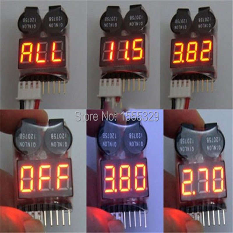 2Pcs 1S-8S LiPo Battery Voltag - Drone Battery Voltage Checker 리뷰 및 가격