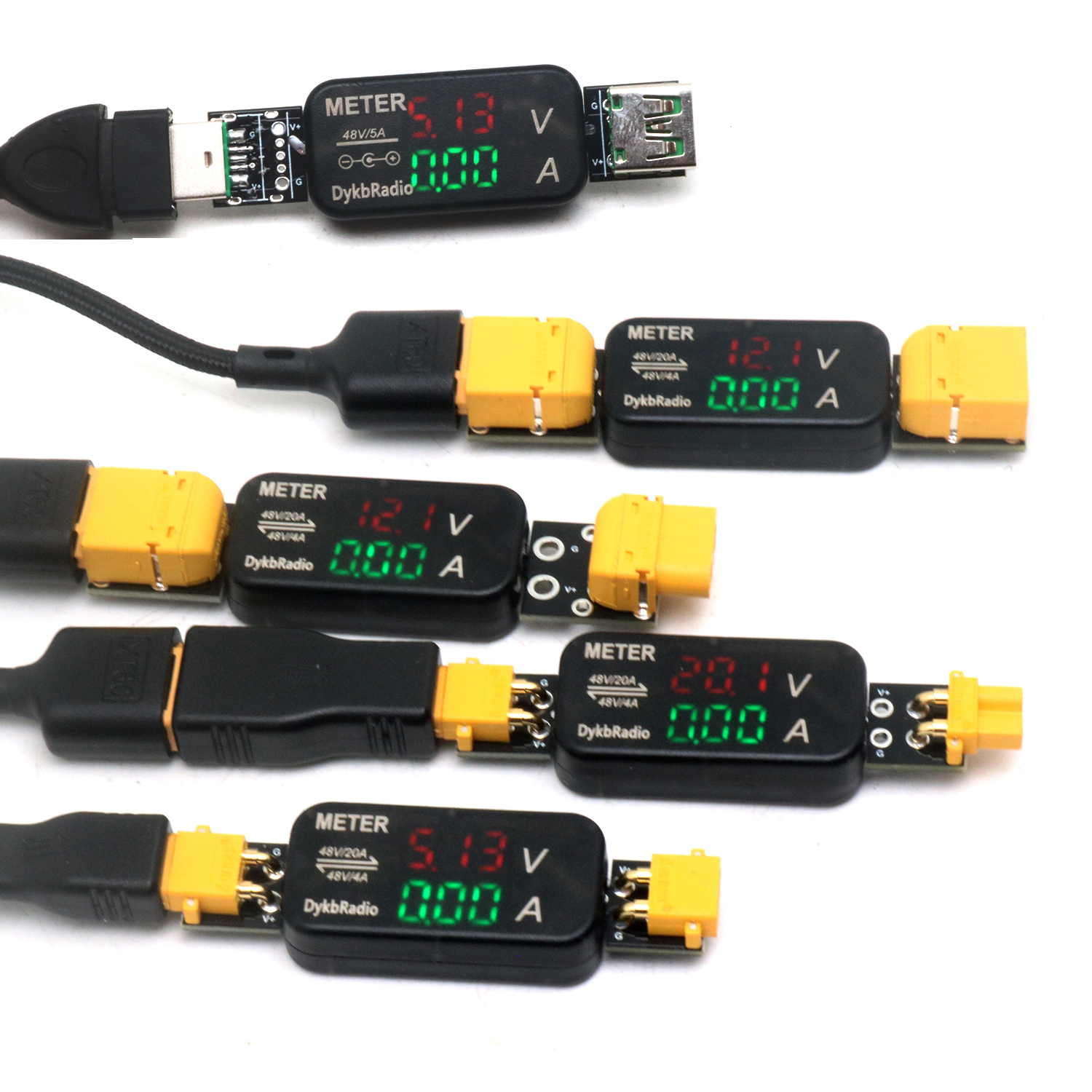 20A USB XT60 XT30 Voltmeter Am - Drone Battery Voltage Checker 리뷰 및 가격