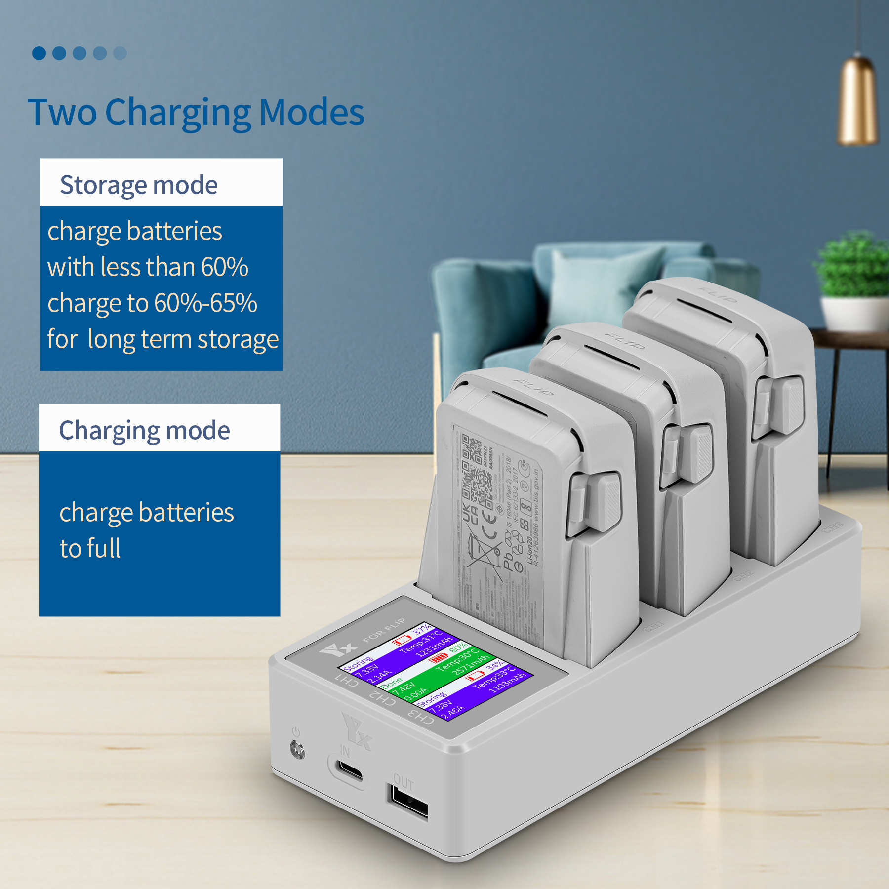 3 IN 1 Battery Charger For DJI - Drone Battery Parallel Board 리뷰 및 가격