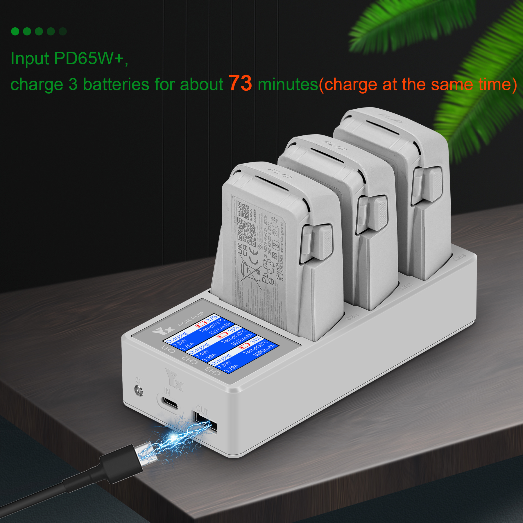 3 IN 1 Battery Charger For DJI - Drone Battery Parallel Board 리뷰 및 가격