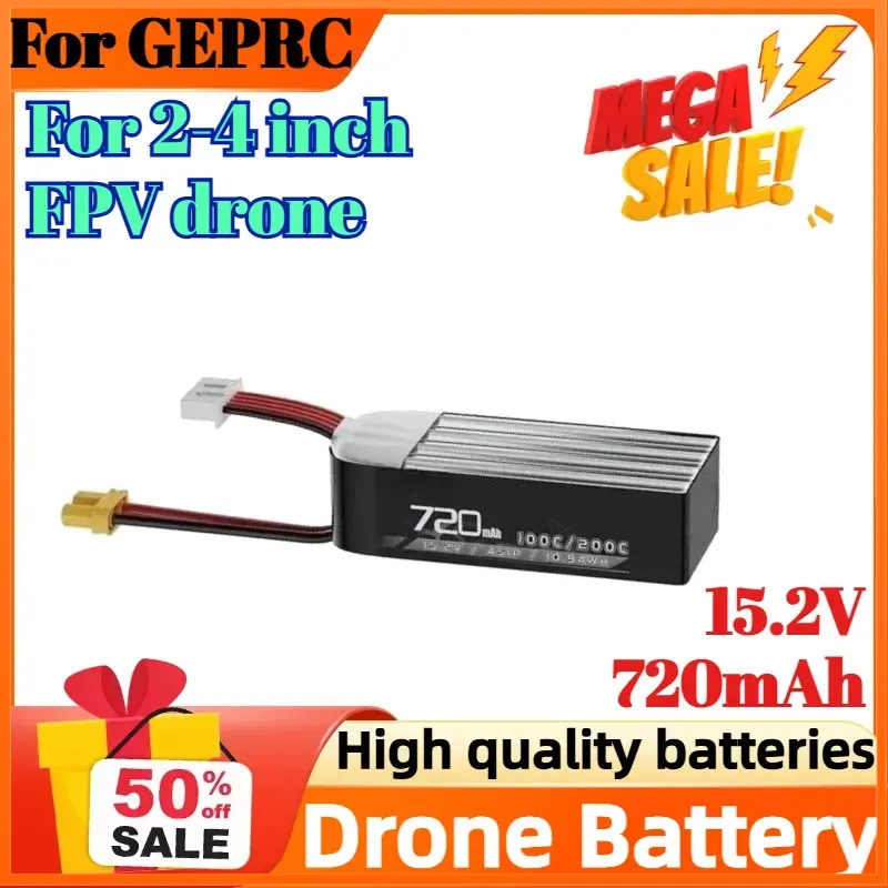 4S 15.2V 720mAh 100C Battery f - Drone Battery High Voltage 리뷰 및 가격