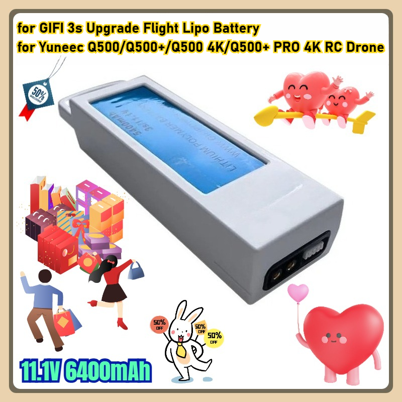 11.1V 6400mAh for GIFI 3s Upgr - Drone Battery 3S 리뷰 및 가격