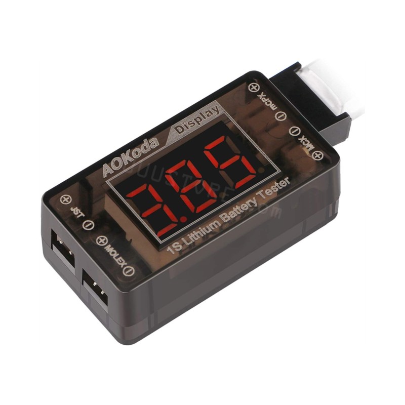 AOKoda AOK-041 1S LiPo Battery - Drone Battery Voltage Checker 리뷰 및 가격